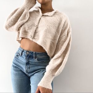 Crop sweater